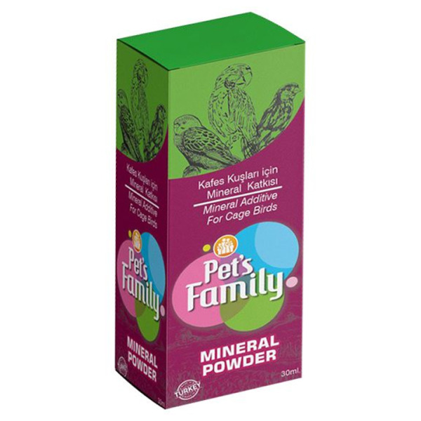 Pets Family Kuşlar için Mineral Katkısı 30ml