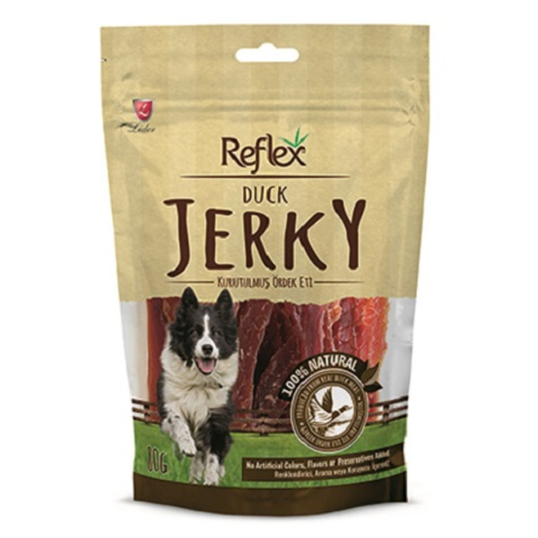 Reflex Ördek Parça Fileto Köpek Kurutulmuş Et Ödülü 80 gr
