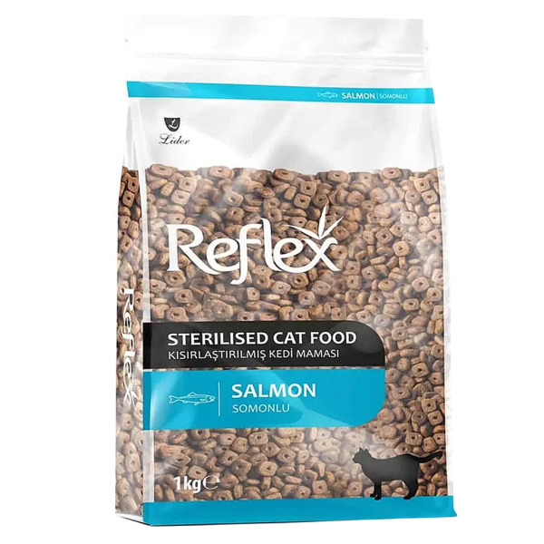 Reflex Somonlu Kısırlaştırılmış Kedi Maması 1 KG