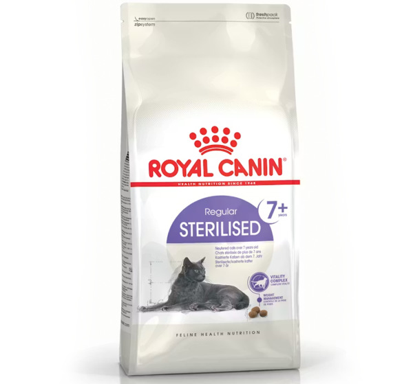 Royal Canin Sterilised 7+ Kısırlaştırılmış 7 Yaş Üzeri Yaşlı Kedi Maması 1,5KG