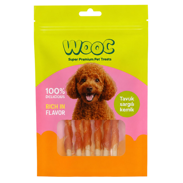 Wooc Dog Tavuk Sargılı Natural Stick Ödül 80 g