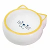 EuroCat Melamin Kedi Mama Kabı Kedi Suratı Şeklinde Sarı 210ml