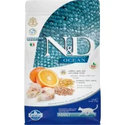 N&D Ocean Düşük Tahıllı Morina Balıklı ve Portakallı 1,5 Kg Yetişkin Kedi Maması