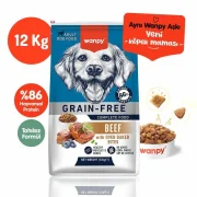 Wanpy Tahılsız Sığır Etli 12 Kg Yetişkin Köpek Maması