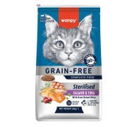 Wanpy Tahılsız Somon ve Ton Balıklı 8 Kg Kısırlaştırılmış Kedi Maması