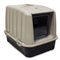 Plast Art Luxury Covered Cat Litter Box XL 38,5 x 60 x 40,5 cm (Assorted Colors)