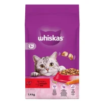 Whiskas Sığır Etli Yetişkin 1,4 Kg Kedi Maması