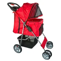 Pawise Dog Stroller Red 68x46x100 Cm