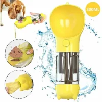 Pioneer Pet سقاية سفر الكلاب باللون الأصفر