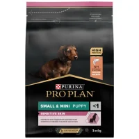Purina Pro Plan Small & Mini Puppy Sensitive Skin Salmon 3 Kg Somonlu Küçük Irk Yavru Köpek Maması