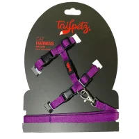 Tailpetz Шлейка для кошки + ремень Фиолетовый