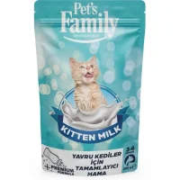 Pets Family مسحوق حليب القطط 200 Gr