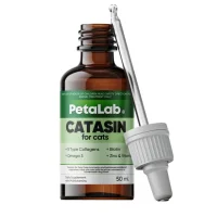 PetaLab Catasin قطرات منع تساقط شعر القطط 50 ml