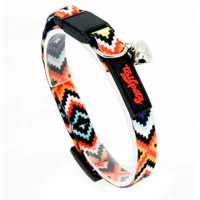 Tailpetz Easy & Safety Lock Çıngıraklı Ayarlanabilir Kedi Boyun Tasması DAZZLE