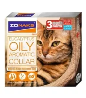 Zonaks Kediler İçin Okaliptus Aromatik Bit-Pire Tasması 40cm