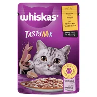 Whiskas Tasty Mix Kuzulu ve Hindili Poşet Yaş Mama 85 gr