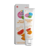 Pets Family معجون مكافأة القطط بالبطيخ واليقطين 30 gr