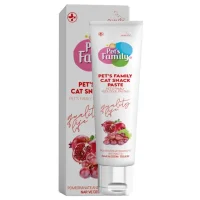 Pets Family معجون مكافأة القطط بالعنب الأحمر والرمان 30 gr