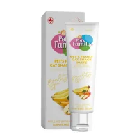 Pets Family معجون التفاح والموز لمكافأة القطط 30 gr