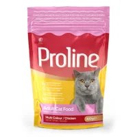 Proline طعام القطط 400 g البالغ مع دجاج كيبل الملون