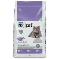 RoCat Lavanta Kokulu 5 LT İnce Taneli Topaklanan Bentonit Kedi Kumu