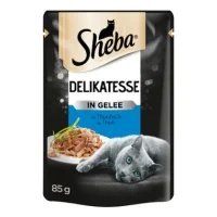 Sheba Pouch Jöle İçinde Ton Balıklı Yetişkin Kedi Konservesi 85gr