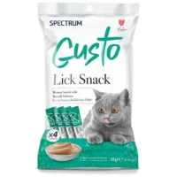 Spectrum Gusto Ton Balığı ve Somonlu Sıvı Kedi Ödül Maması 15 Gr (4'lü)