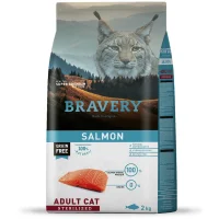 Bravery Sterilised Salmon 2 Kg Somonlu Tahılsız Kısırlaştırılmış Kedi Maması