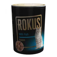 Rokus Yetişkin Kedi Konservesi Balıklı 410 Gr
