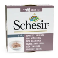 Schesir Jelly - Tuna Balıklı ve Kinoalı Yetişkin Kedi Konservesi 85gr