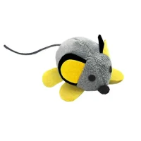 Pet Vogue لعبة القط الفأر الاهتزازية 6x4 cm