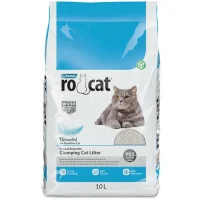 RoCat Kokusuz 10 LT İnce Taneli Topaklanan Bentonit Kedi Kumu