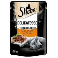Sheba Hindi Etli Pouch Jelly Kedi Yaş Maması 85 Gr