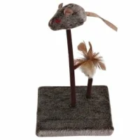 Pawise Spring Mouse Cat Toy 17cm