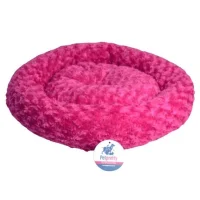 Pet Pretty Simit Plush Cat and Dog Bed Fuchsia 55x55 cm