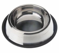 Petzoom وعاء ماء لطعام الكلاب من الفولاذ المقاوم للصدأ 22 cm (16 oz)