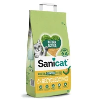 Sanicat Natura Activa 10 LT Topaklanan Bitkisel Kedi Kumu