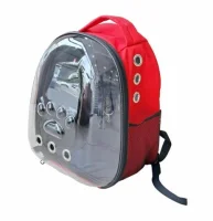 Pet Pretty Eco Astronaut Cat Carrying Bag Red