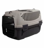 Plast Art Cat and Dog Carrier Bag Brown/Black 32 x 48 x 31 cm