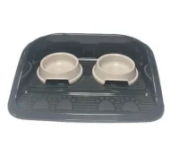 Plast Art Siperli Food Bowl 0,3+0,3 Lt