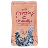 Pramy Adult Canned Cat Food with Chicken, Pumpkin and Carrots in Sauce 70 Gr
