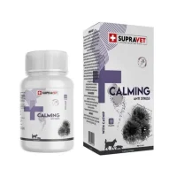 Supravet Kedi ve Köpekler İçin Sakinleştirici Calming Tablet + Vitamin D (75 Tablet)