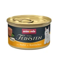Animonda Vom Feinsten Tavuklu ve Tavşanlı Yetişkin Kedi Konservesi 85gr
