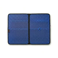 Teng İkili Elekli Kedi Kumu Paspası 60x 81 Cm (Mavi)