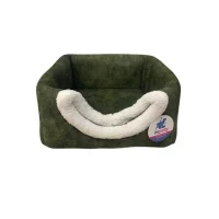 Petpretty Comfort سرير للقطط بثلاث وظائف كاكي 42x42x23cm