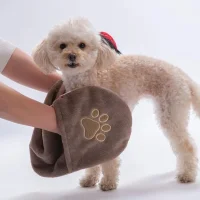 Pawstar Pet Drying Towel Brown