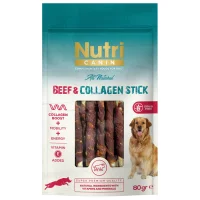 Nutri Canin 80 g Grain-Free Beef Collagen Stick Dog Treat