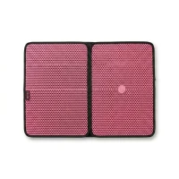 Teng İkili Elekli Kedi Kumu Paspası 60x 81 Cm (Pembe)
