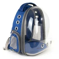Pet Pretty Bacco Milano Astronaut Cat and Dog Carrying Bag 32x25x42cm Blue