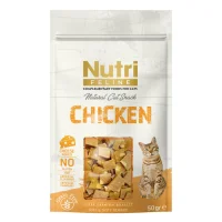 Nutri Feline 50 g Grain-Free and Gluten-Free Soft Chicken and Cheese Cat Treat